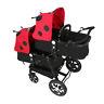Twins Baby Stroller Portable Carriage Double Lightweight Travel System Pushchair