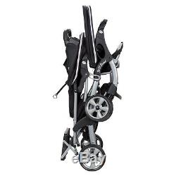 Twins Walk Out Combo Set Double Stroller 2 Infant Car Seats Baby Travel System
