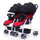 Twins Baby Double Stroller Duo Jogger Two Child Can Split Pushchair Combi Buggy