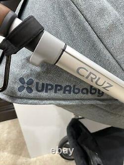 UPPAbaby Cruz 0417 CRZ US Stroller in Gregory Grey (melange Blue)