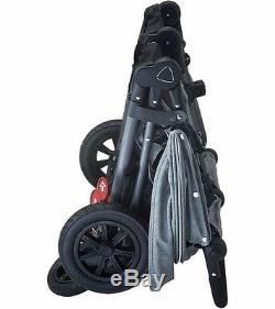 Valco 2016 NEO Twin Stroller in Night (Black Lightning) Brand New! Double