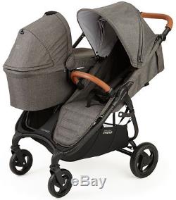 Valco Baby Snap Duo Trend Lightweight Twin Baby Double Stroller 2018 Charcoal