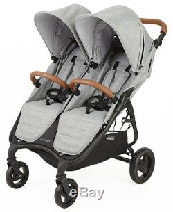 Valco Baby Snap Duo Trend Lightweight Twin Baby Double Stroller 2018 Grey Marle