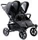 Valco Baby Twin Tri Mode Duo X Compact All Terrain Double Stroller Night New