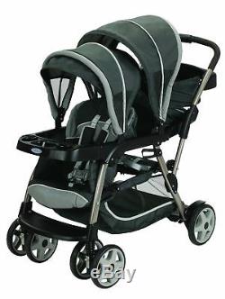 Versatile Double Baby Stroller Twin Infant Car Seat Safety Portable Adjustable