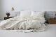 Washed Linen Duvet Cover Off White Natural Duvet Cover Queen Full King Twin Set