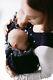 Weego Baby Carrier Twin Black Adjustable Tandem Sling Cotton Double