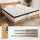 10 Medium Firm Matelas Memory Mousse Twin Full Queen King Pocket Coil Spring Bed