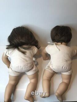 American Girl Bitty Baby Twins Double Poussette Bandes (f8263) 2014 Et Twins