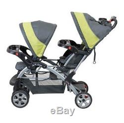 Baby Double Strollers Twins Carrier Child Car Buggy Transport Léger