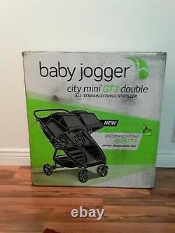 Baby Jogger 2020 City Mini Gt2 Double Poussette Tout Terrain Expédié Gratuit