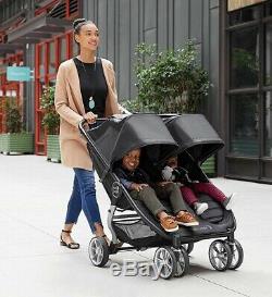 Baby Jogger City Mini 2 Twin Double Poussette Carbon New 2020