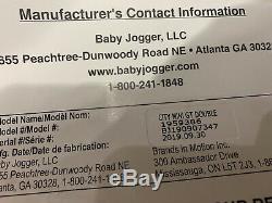 Baby Jogger City Mini Gt2 Double Bébé Double Poussette Jet Livraison Gratuite Pour USA