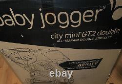 Baby Jogger City Mini Gt2 Twin Baby Double Poussette Boîte Ouverte