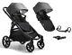 Baby Jogger City Select2 Twin Tandem Double Poussette W Second Seat Harbor Grey