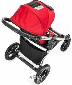 Baby Jogger City Select Double Tandem Poussette Double Avec Second Seat Carbon