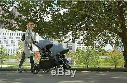 Baby Jogger City Select Lux Twin Double Poussette Port Avec Second Seat & Bassinet