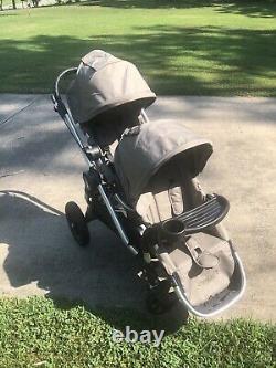 Baby Jogger City Select Quartz Double Twin Stroller With Second Seat-used 5 Times