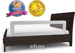 Barrière de lit pour tout-petits, garde-rail extra long pour lits jumeaux, doubles et grands.