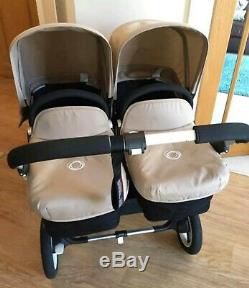 Bugaboo Âne Duo Twins / Double / Simple. Couleur Sable