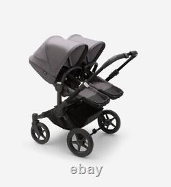 Bugaboo Donkey 3 Poussette double avec nacelle et siège édition spéciale avec grand sac