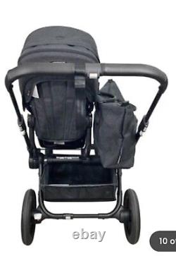 Bugaboo Donkey 3 Poussette double avec nacelle et siège édition spéciale avec grand sac