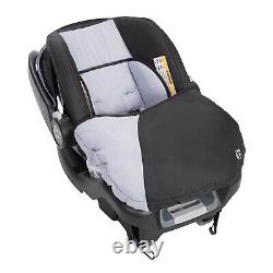 Cadre de poussette double pour nouveau-né avec 2 sièges auto et 2 parcs portables avec sac