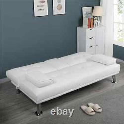 Canapé-lit futon convertible inclinable avec fauteuil inclinable et canapé-lit inclinable