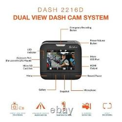 Dash Cam Double Vue Cobra Dash 2216d Vue Enfant