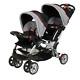 Double Baby Poussette Travel System Infant Twin Car Seat Carrier Buggy New