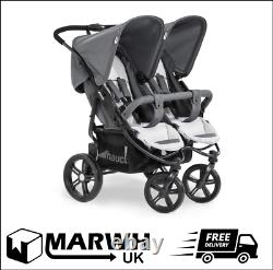 Hauck Roadster Duo Slx Side By Side Double Pushchair Buggy Easy Folding