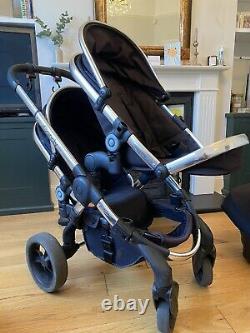 Icandy Peach Blossom Twin Pram, Carrycots & Maxi Cosi Sièges D’auto