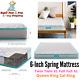 Matelas De Coil Highy Duty D'innerspring Spring Comfort Daybed Queen King Twin Xl