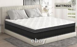 Matelas Hybride en Mousse à Mémoire de Forme et Ressorts Taille 12 14 Twin Full Queen King Fermeté Moyenne