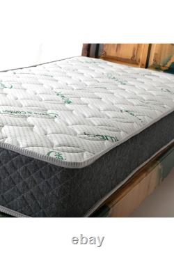 Matelas à ressorts orthopédique en bambou ultra Shadow pour lits simples, doubles et bébés