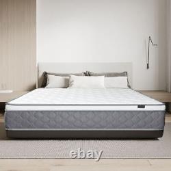 Matelas en mousse à mémoire de forme 14 pouces pour lit simple, double, queen et king avec ressorts ensachés dans une boîte