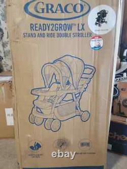 Nouveau Graco Ready2grow LX Stand And Ride Double Poussette Gotham Baby Twins