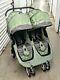 Poussette Biplace Baby Jogger City Mini Twin Standard -green & Gray