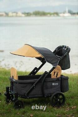 Poussette Pronto Stroller One Version 2 Jaune Ginger wagon-poussette Premium double de luxe