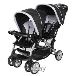 Poussette double tandem pour bébé Trend Sit N Stand, Stormy (Utilisé)