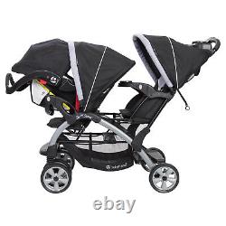 Poussette double tandem pour bébé Trend Sit N Stand, Stormy (Utilisé)