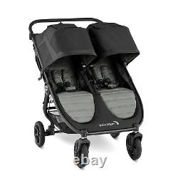 Poussette double tout-terrain Baby Jogger City Mini GT2, ardoise