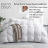 Puredown Qualité Premium 93% Goose Down Comforter King Full Twin Taille Meilleur