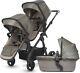 Silver Cross Coast Twin Baby Double Pram System Baby Poussette W Bassinet Tundra