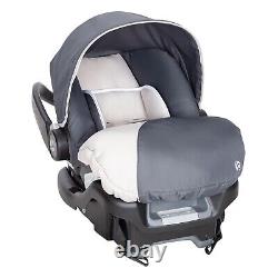 Système de voyage pour jumeaux Baby Trend avec cadre de poussette double et 2 sièges auto sac