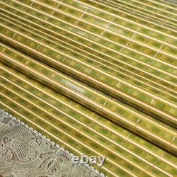 Tapis en bambou à double face pour l'été, avec une sensation de fraîcheur en rotin, matelas pliable pour lit jumeau, neuf.