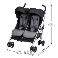 Twin Lightweight Double Glenbarr Grey Toddler Baby Poussette Outdoor Carrier Seat