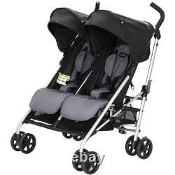 Twin Lightweight Double Glenbarr Grey Toddler Baby Poussette Outdoor Carrier Seat