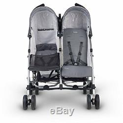 Uppababy Poussette Double Twin G-link Pascal Gris / Argent